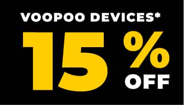15% off VooPoo devices on black friday in vapor maven