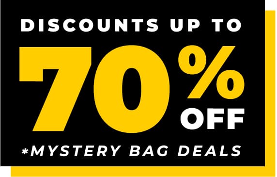 Up to 70% off mystery bags up to $400 value only on black friday in vapor maven stores