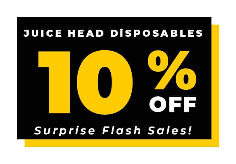 10% off juicehead disposable vapes for one day only on black friday 2022